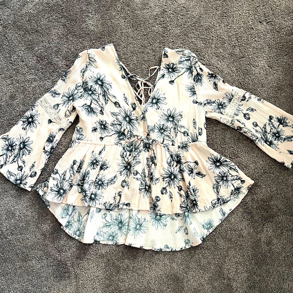 Peplum blouse